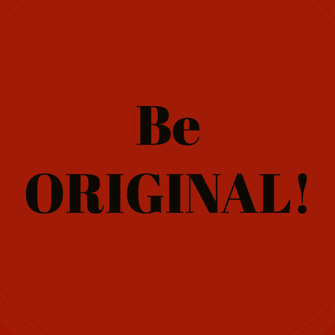 Be Original #makeITsafePH